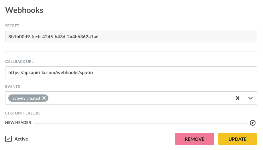 SPOTIO Rilla Voice SPOTIO