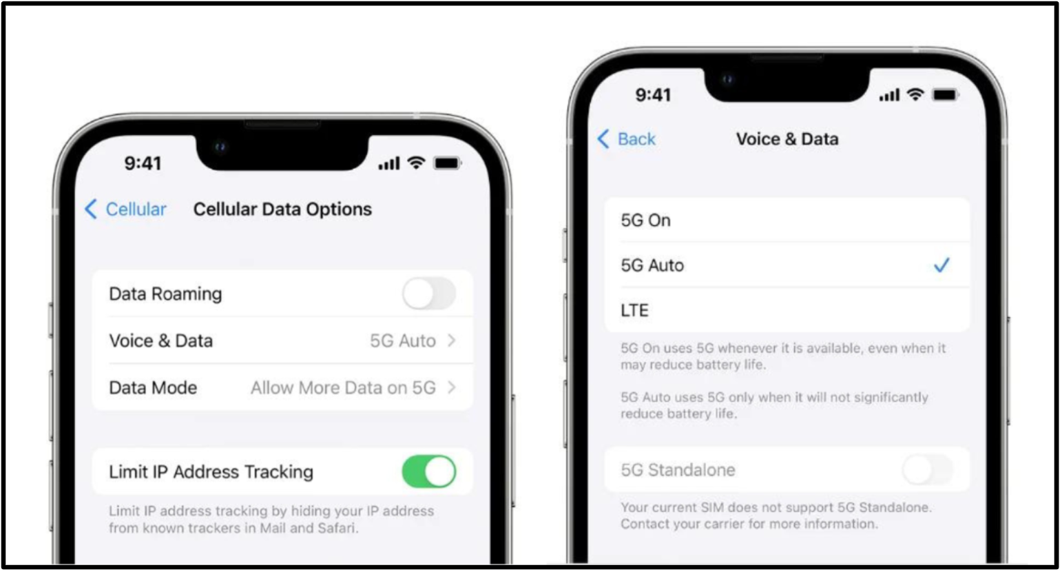 Connectivity: Turn off 5G on iPhone & Android to optimize performance ...