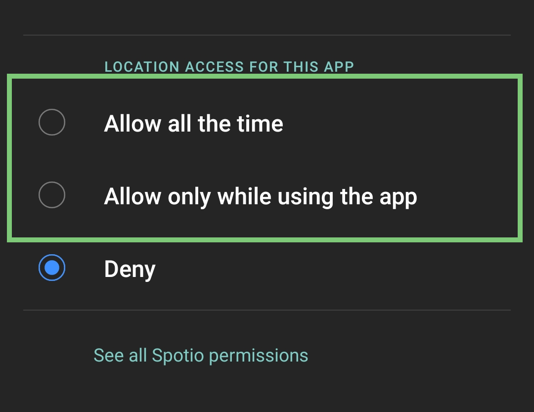 How to Check GPS Settings – SPOTIO