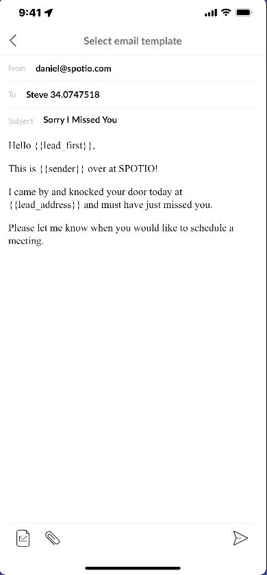 Email Mobile